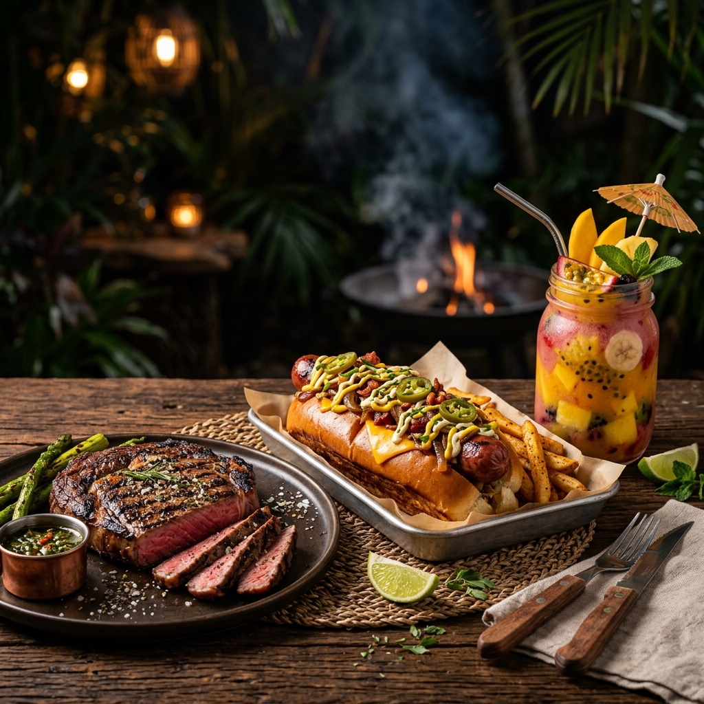 Parrilla y Carnes