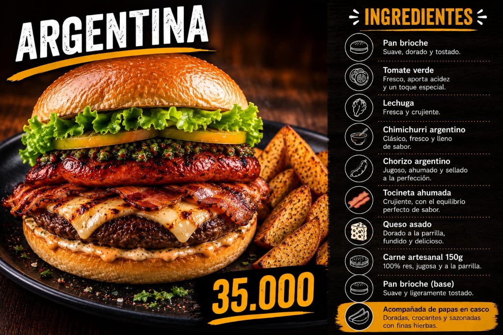 Menú La Mezcla